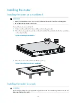 Предварительный просмотр 17 страницы H3C MSR 2600 Series Installation Manual