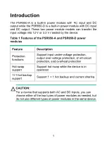 Preview for 5 page of H3C PSR650-A User Manual