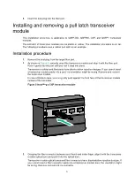 Preview for 11 page of H3C QSFP-DD Installation Manual