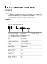 Preview for 7 page of H3C S1200 Series User Manual