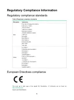 Предварительный просмотр 61 страницы H3C S5130S Series Compliance And Safety Manual