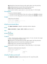 Preview for 18 page of H3C S5820 series Command Reference Manual