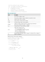 Preview for 38 page of H3C S5820 series Command Reference Manual