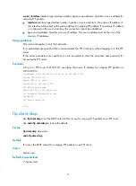 Preview for 85 page of H3C S5820 series Command Reference Manual