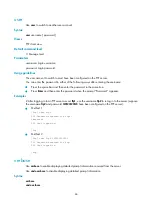 Preview for 98 page of H3C S5820 series Command Reference Manual