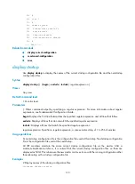 Preview for 134 page of H3C S5820 series Command Reference Manual