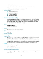 Preview for 142 page of H3C S5820 series Command Reference Manual
