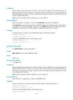 Preview for 151 page of H3C S5820 series Command Reference Manual