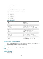 Preview for 22 page of H3C S5820 series Oaa Command Reference