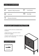 Preview for 2 page of H3L QH-1500 Manual