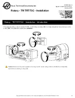 Haas TR Series Installation Manual preview