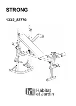 Preview for 1 page of habitat et jardin Strong Owner'S Manual