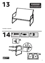 Preview for 12 page of Habitat Cali 390/1498 Manual