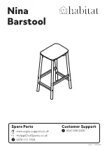 Habitat Nina Barstool Manual preview