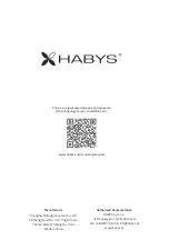 Предварительный просмотр 12 страницы HABYS Arena 180 Instruction Manual & Warranty