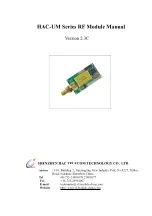 HAC UM Series Manual preview