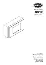 Preview for 1 page of Hach CD500 User Manual