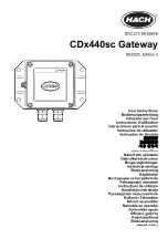 Hach CDx440sc User Instructions preview