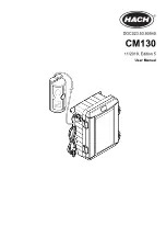 Preview for 1 page of Hach CM130 User Manual