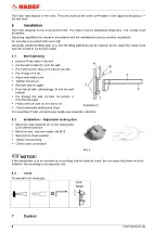 Предварительный просмотр 8 страницы HADEF 340/15 Installation, Operating And Maintenance Instruction