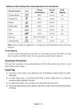 Preview for 11 page of HAEGER Air Banquet AF-D80-008A User Instructions