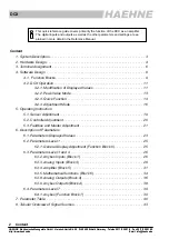 Preview for 2 page of Haehne DCX Quick Start Manual