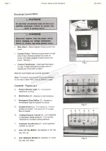 Предварительный просмотр 11 страницы Hafco Metalmaster BS-10S Instruction Manual