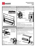 Preview for 2 page of hager 4500 Series Installation Instructions