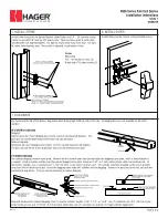 Preview for 3 page of hager 4500 Series Installation Instructions