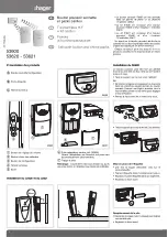 hager 53600 Manual preview