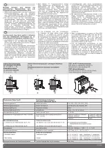 Preview for 2 page of hager CDB D Series Instructions For Use