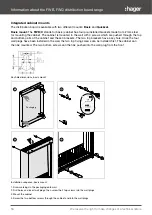 Preview for 16 page of hager FWB Series Manual