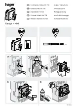 hager HX 730 User Instructions preview