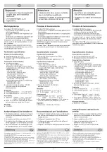 Preview for 3 page of hager TS 206D Electrical Connection