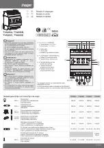 Предварительный просмотр 3 страницы hager TYA606A Manual