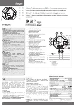 Предварительный просмотр 3 страницы hager TYB621C Manual