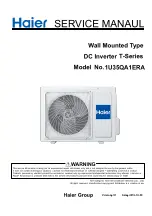 Haier Group T Series Service Manual предпросмотр