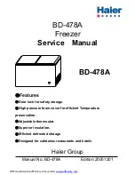 Haier BD-478A Service Manual preview