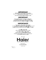 Preview for 26 page of Haier ESAD4089 Manual De Usuario