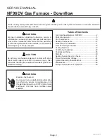 Preview for 2 page of Haier GE NF96DV Service Manual