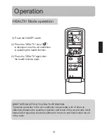 Preview for 18 page of Haier H2SM-14HB03/R2 Operating Manual