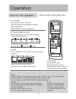 Предварительный просмотр 9 страницы Haier H2SM-14HC03/R2 Operation Manual