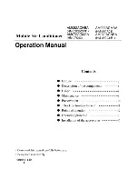 Haier HM-05CB03 Operation Manual preview