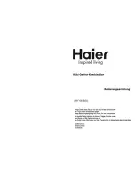 Haier HRF-663BSS Bedienungsanleitung preview