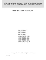 Haier HSU-09CG13-B Operation Manual предпросмотр