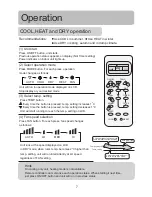 Предварительный просмотр 8 страницы Haier HSU-09CG13-B Operation Manual