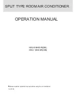 Haier HSU-09H03/R Operation Manual preview