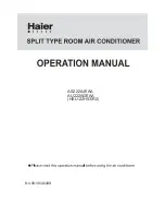 Haier HSU-22H03/R2 Manual preview