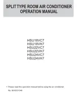 Haier HSU18VH7 Manual preview