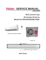 Haier HSU24VHG(DB)-G&W Service Manual preview